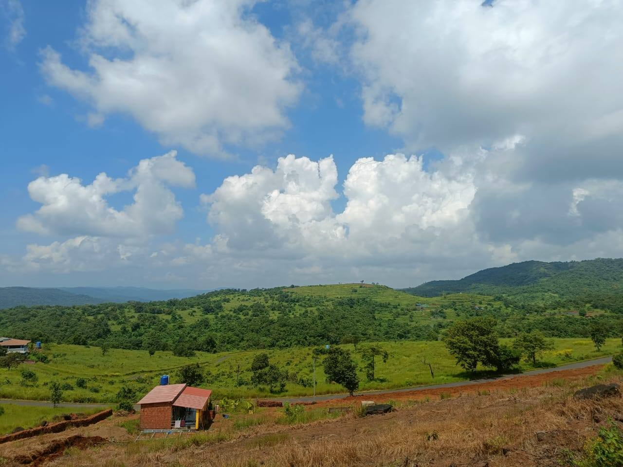 Konkan-Mandangad Bankot Road - 3 Acre 11 Gunthe Wadi with 800 SQFT House