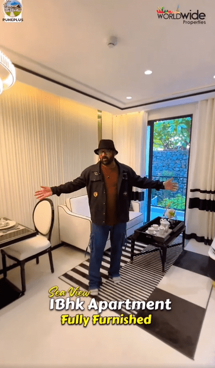 Jomtien Beach-Pattaya - Sea View 1 BHK Apartment