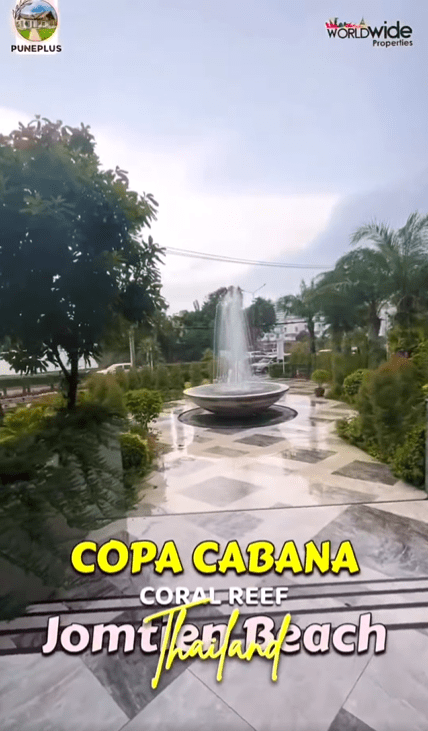 Coral Reef-Copa Cabana-Jomtien Beach Thailand - 1 BHK Sea View Apartment 