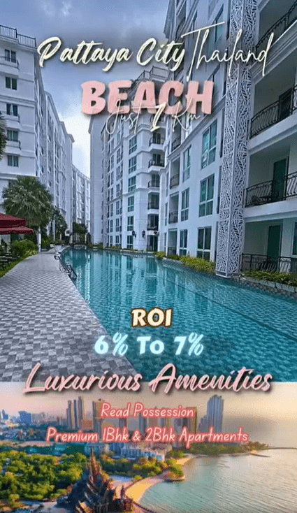 City Garden-Olympus Condominium Pattaya - 1 BHK & 2 BHK Apartments