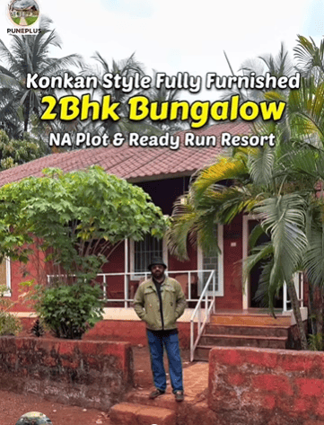 Dapoli-Kolthare-Panchnadi-Valley Winds Project - NA Plot +2 BHK(780 SQFT) Beautiful Bungalow